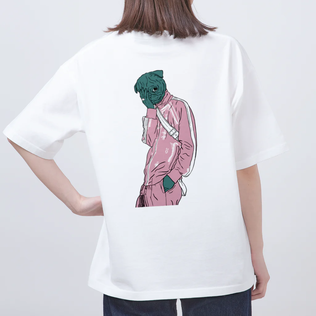 PUG'S LIFEのJack PUG Oversized T-Shirt