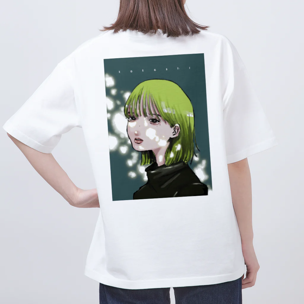  kokeshiのも Oversized T-Shirt