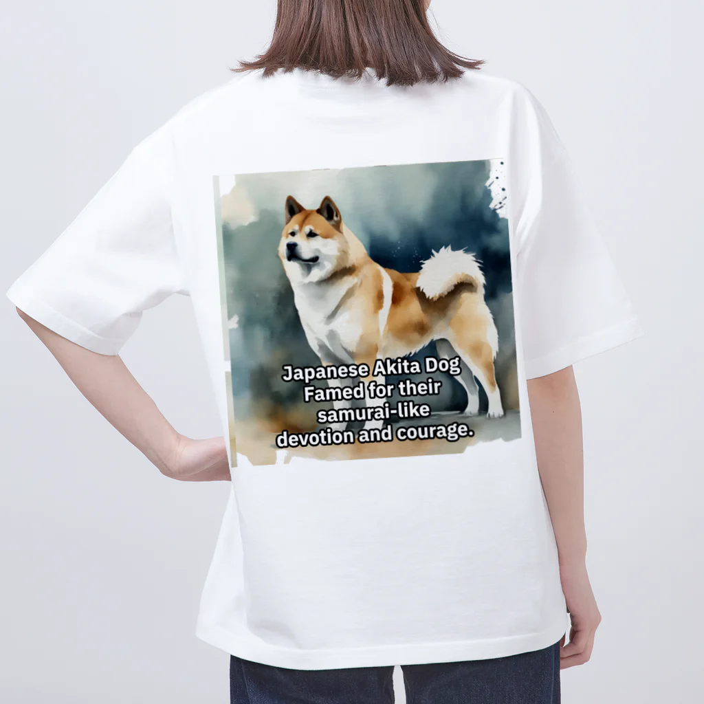 宗乙商店のSamurai Dog オーバーサイズTシャツ