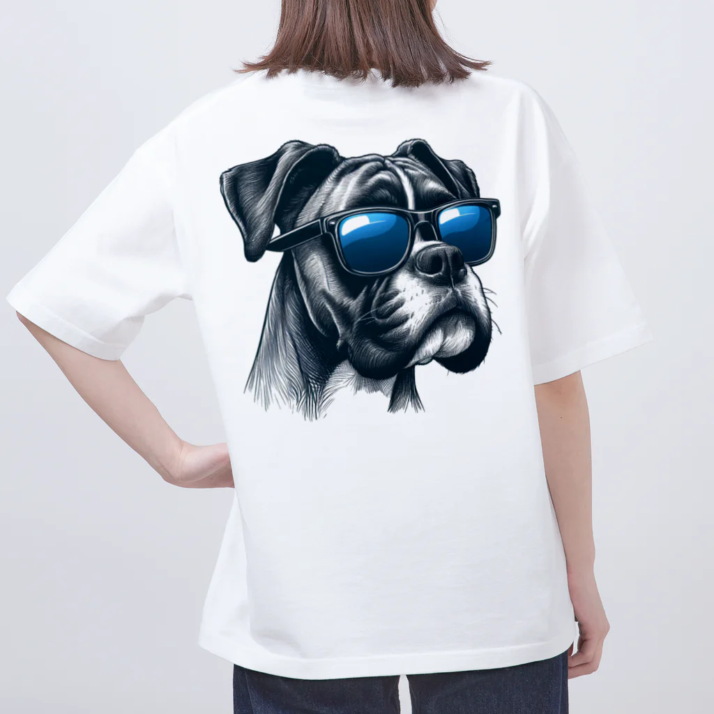 barbyGGGの上を向いてしっかりガード Oversized T-Shirt