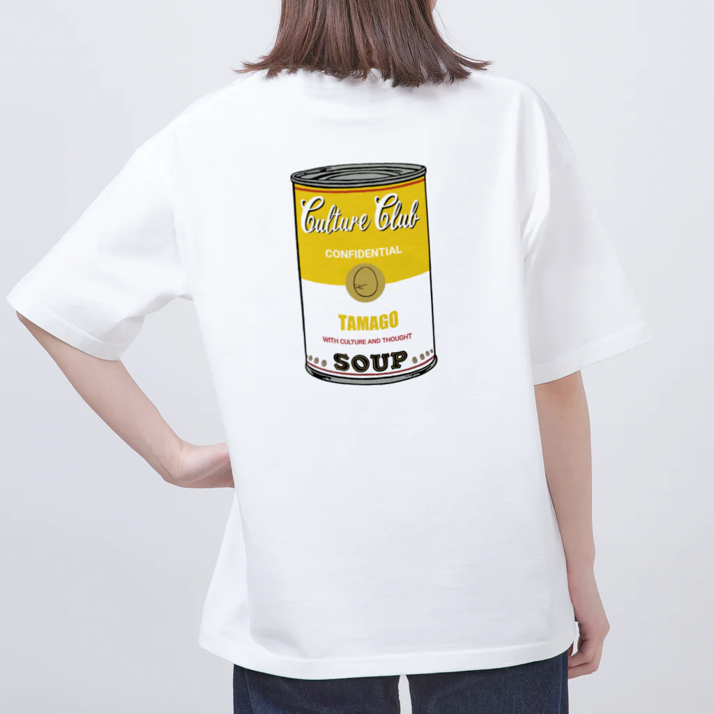 Culture Clubの[ Culture Club ] TAMAGO SOUP OS T-sh① Oversized T-Shirt