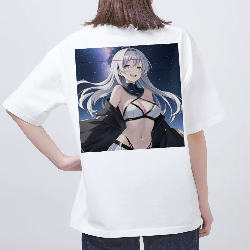 tune1014の美少女 オーバーサイズTシャツ