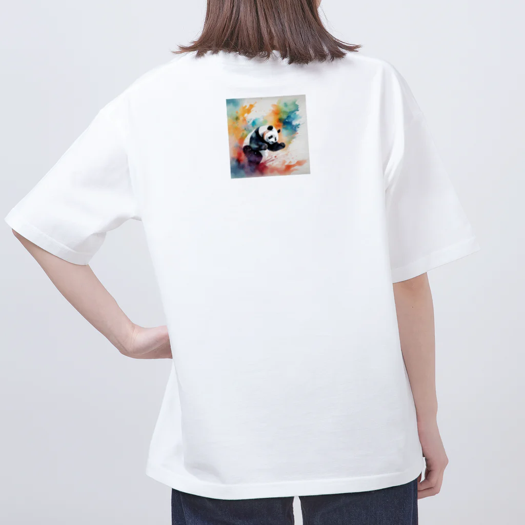 Oimo_shanの強そうなパンダさん Oversized T-Shirt