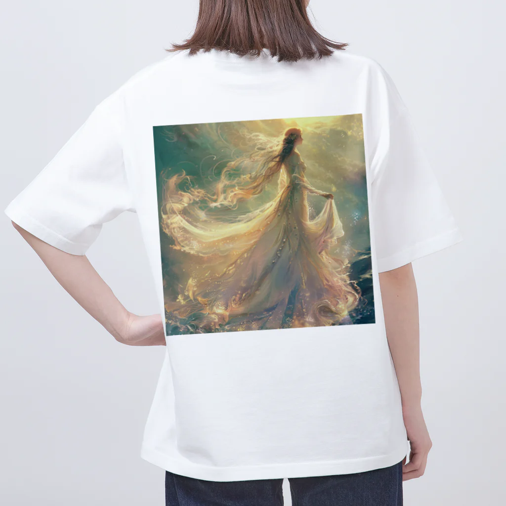 AQUAMETAVERSEの光の国からやってきたお姫様 アメジスト 2846 Oversized T-Shirt