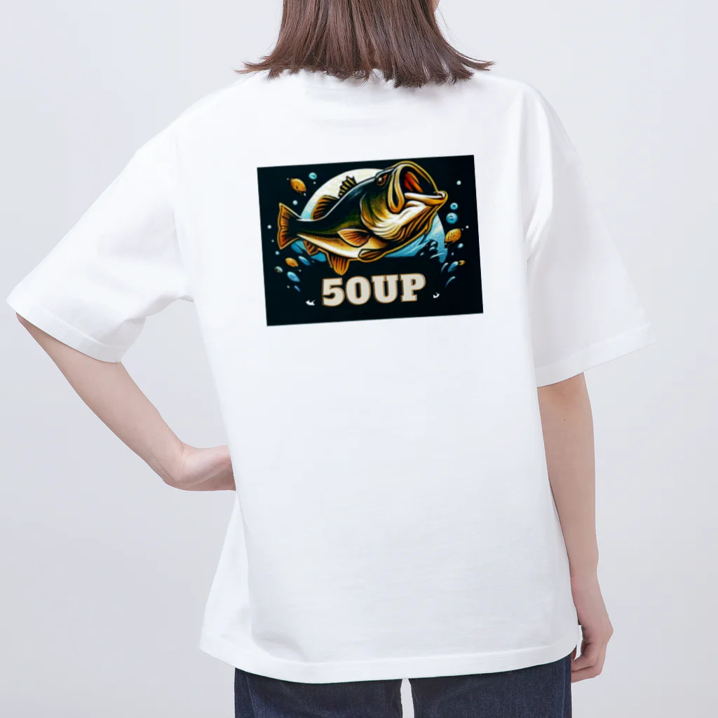 bassblocksの50upバス Oversized T-Shirt