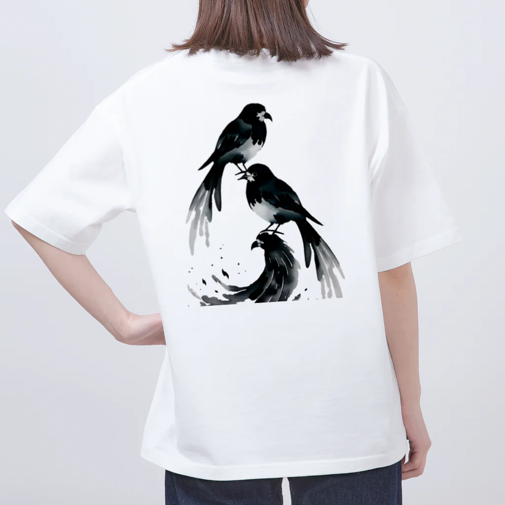 HakaショップのインクBard Oversized T-Shirt