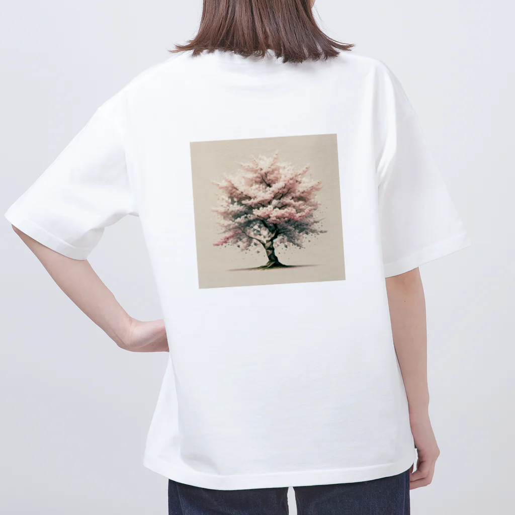 NeoNipponの桜コレクション８/９ オーバーサイズTシャツ