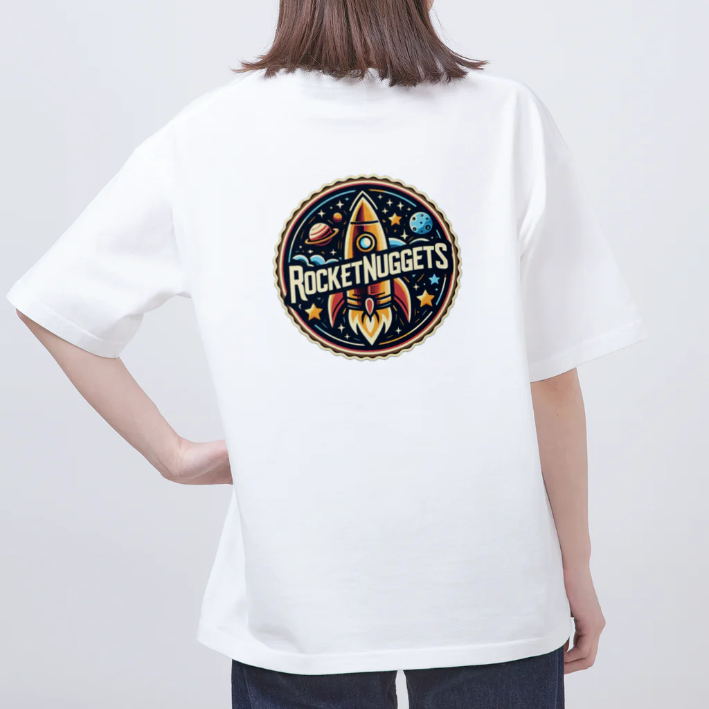 Rocket NuggetsのRNロケットロゴ オーバーサイズTシャツ