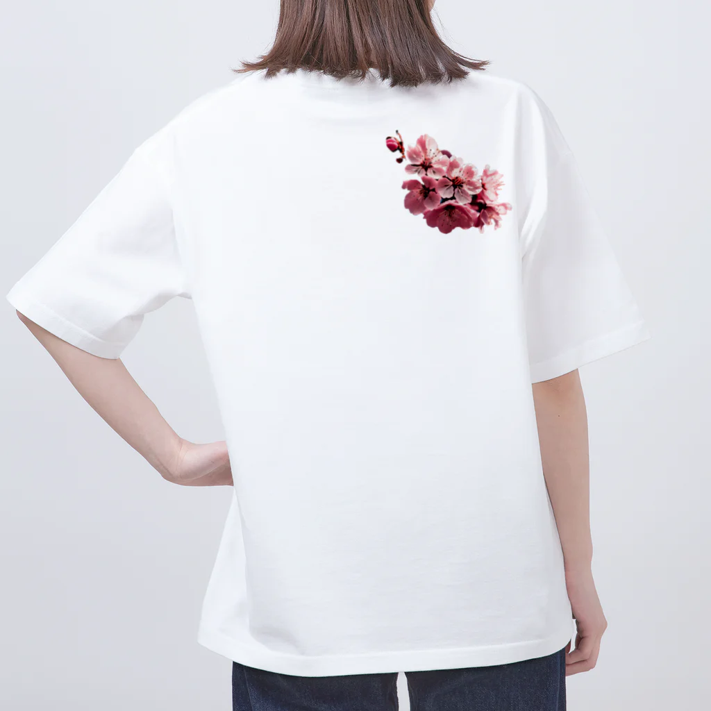 BONNAGOの桜 オーバーサイズTシャツ