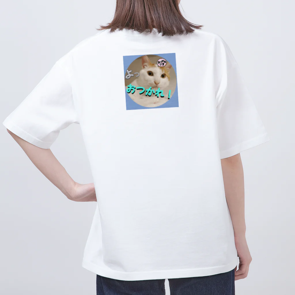 保護ねこねっこ倶楽部のスピードスターにゃんこ Oversized T-Shirt