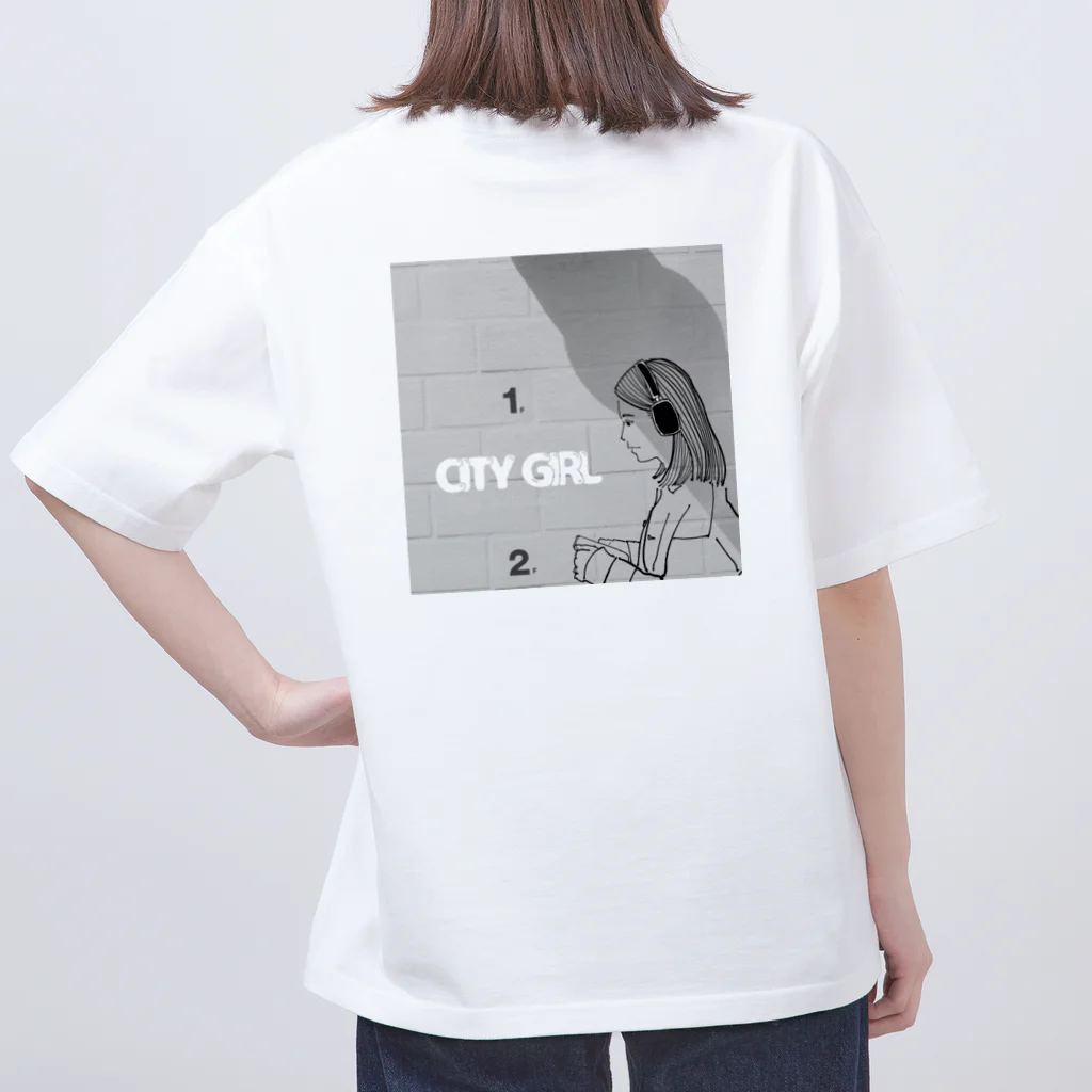 mm___illustのシティーガール Oversized T-Shirt