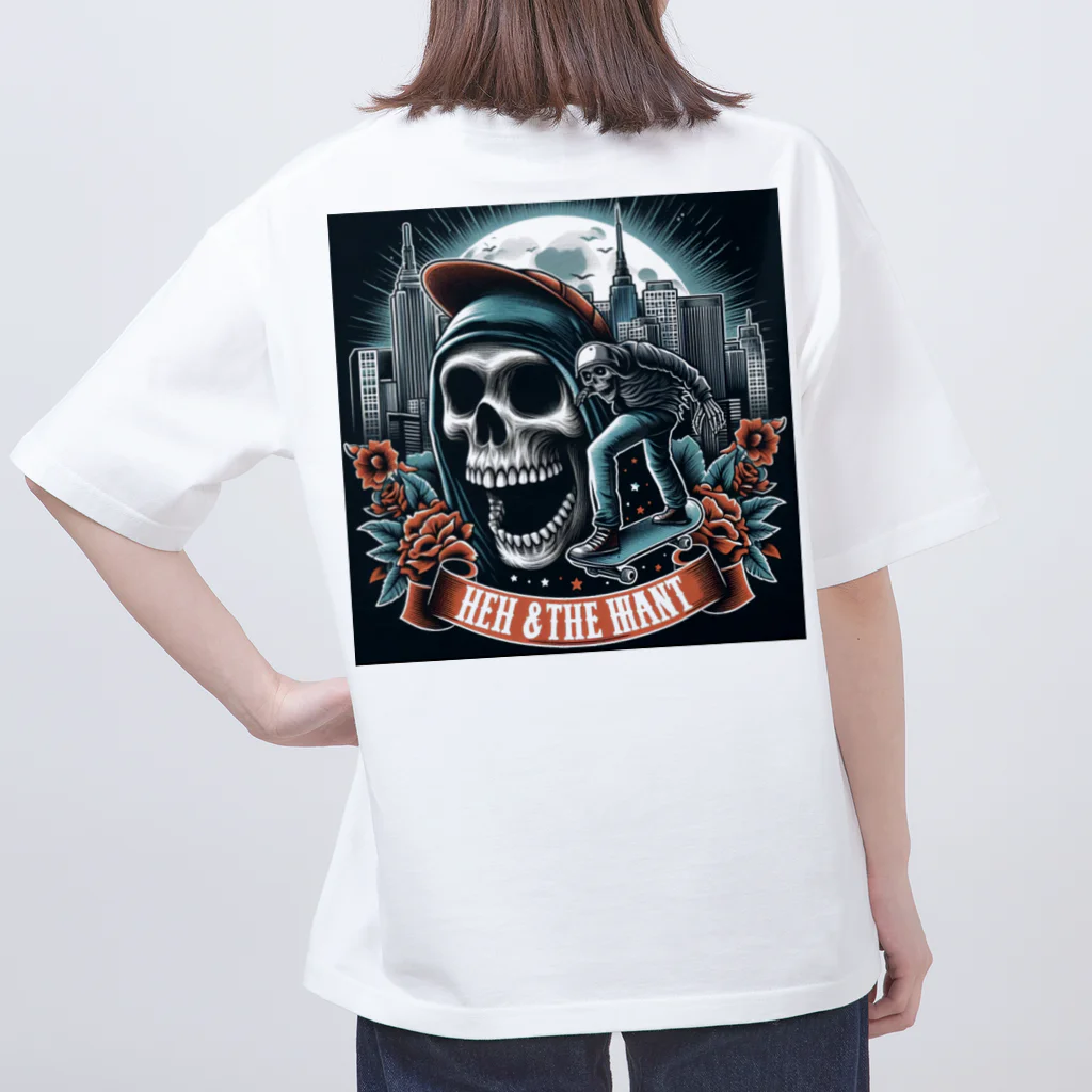 _Aloha_のskull 4 オーバーサイズTシャツ