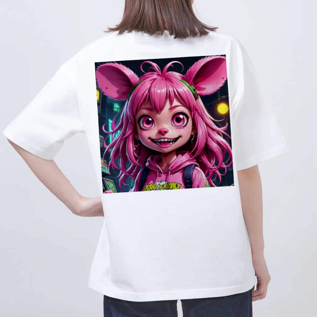 LEAD !のモンスターの仲良し兄弟 オーバーサイズTシャツ