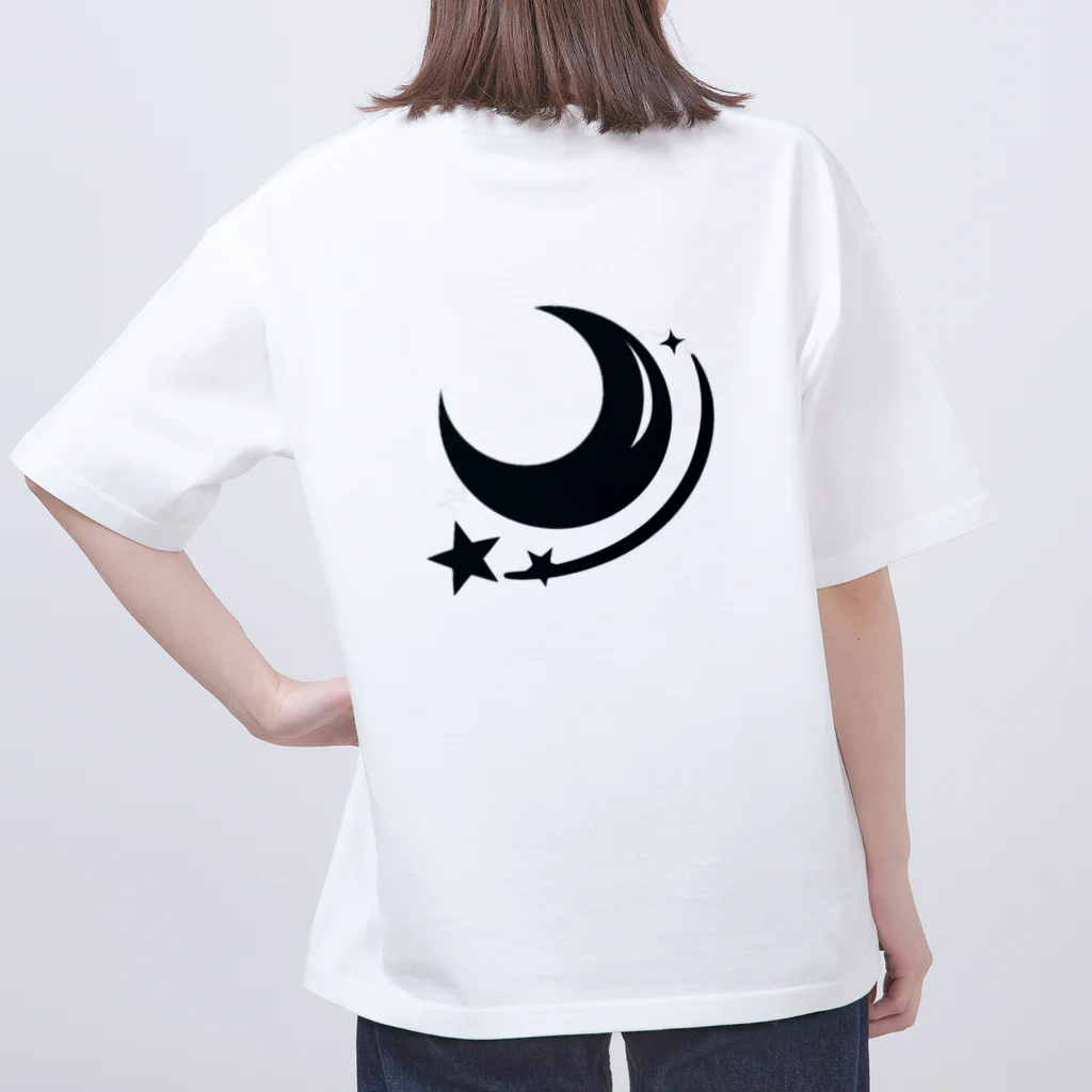 hanahanabiの月 オーバーサイズTシャツ