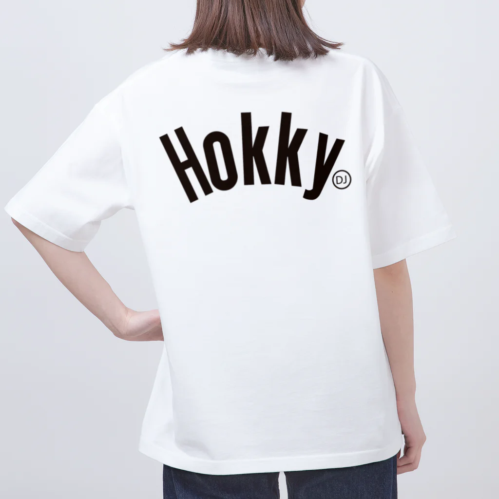 DJ HOKKY OFFICIAL GOODS 2024のHOKKY 黒ロゴ　 Oversized T-Shirt