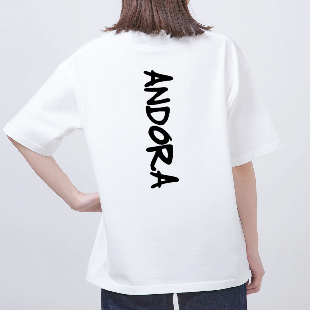 ANDORAのハワイアンANDORAネコ オーバーサイズTシャツ