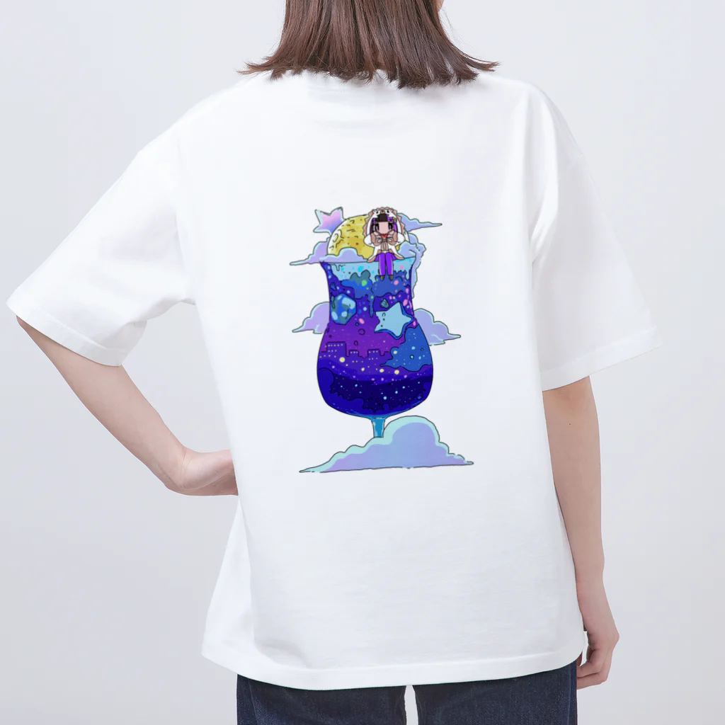 ねむるの夜空ソーダとにやりNEMURUちゃん オーバーサイズTシャツ