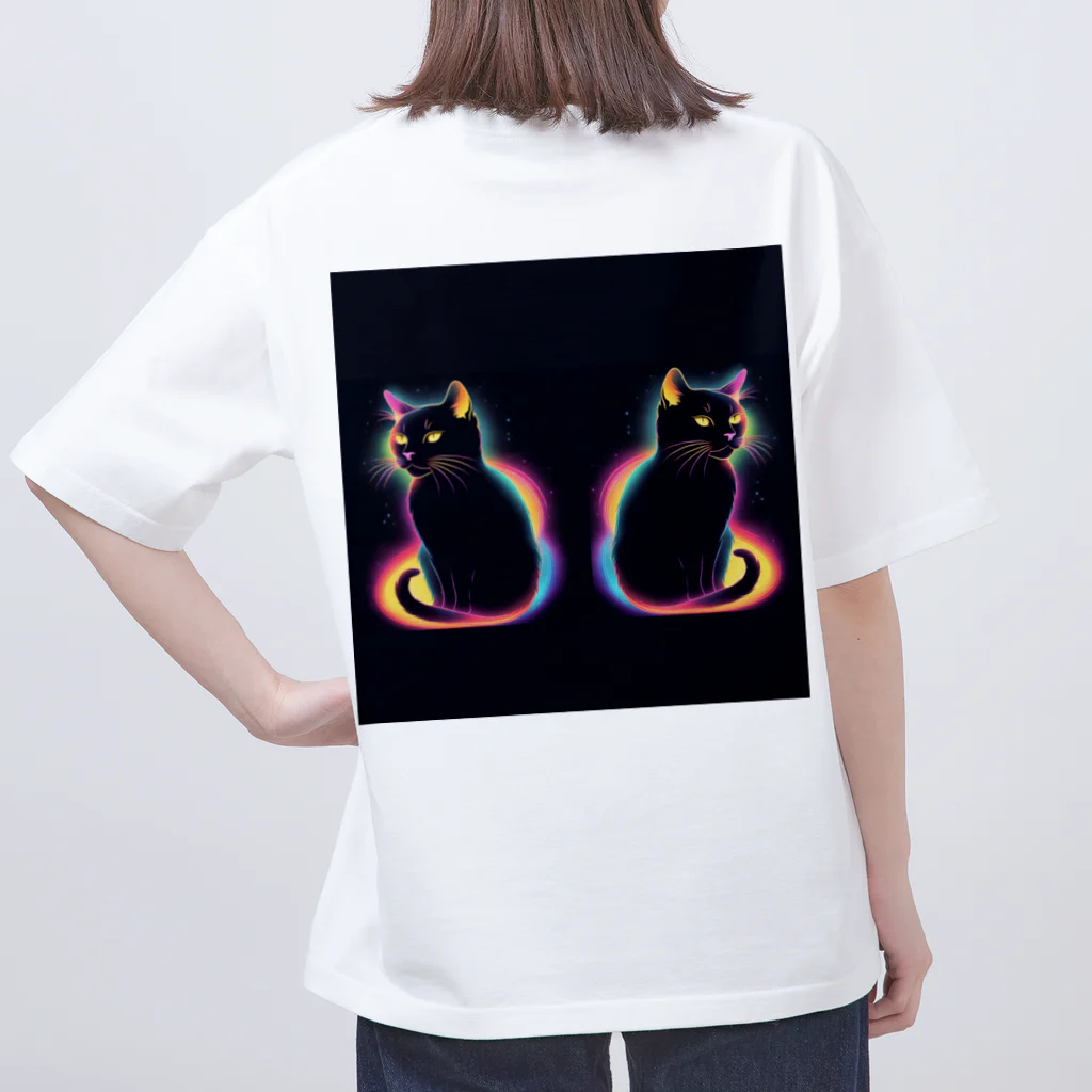 癒しの部屋🐾໒꒱のCool cat★ オーバーサイズTシャツ