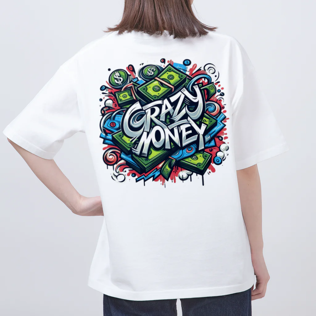 crazy money 【TikTok 金暮古事記】のcrazymoney  Oversized T-Shirt