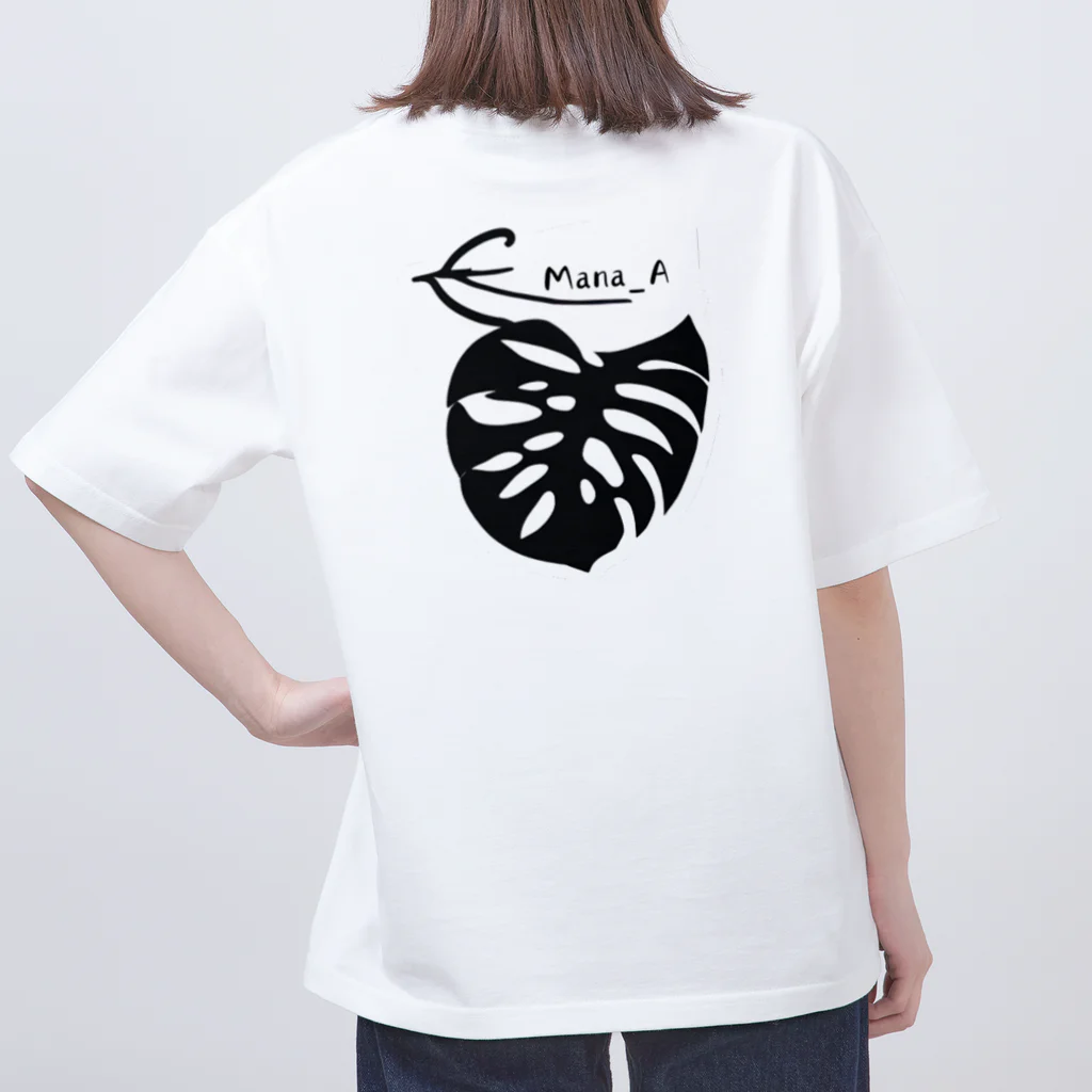 Mana AのカラフルMonstera Oversized T-Shirt