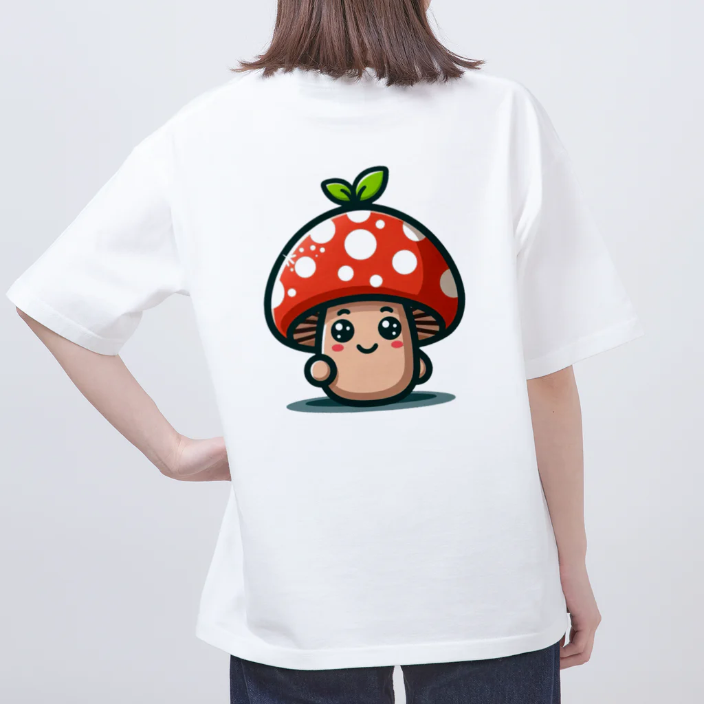 かわいいキノコくん🍄のかわいいキノコくん🍄 オーバーサイズTシャツ