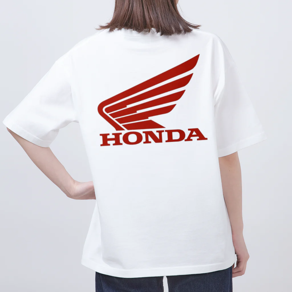 ysp1100のHONDAウィングマークです。 Oversized T-Shirt