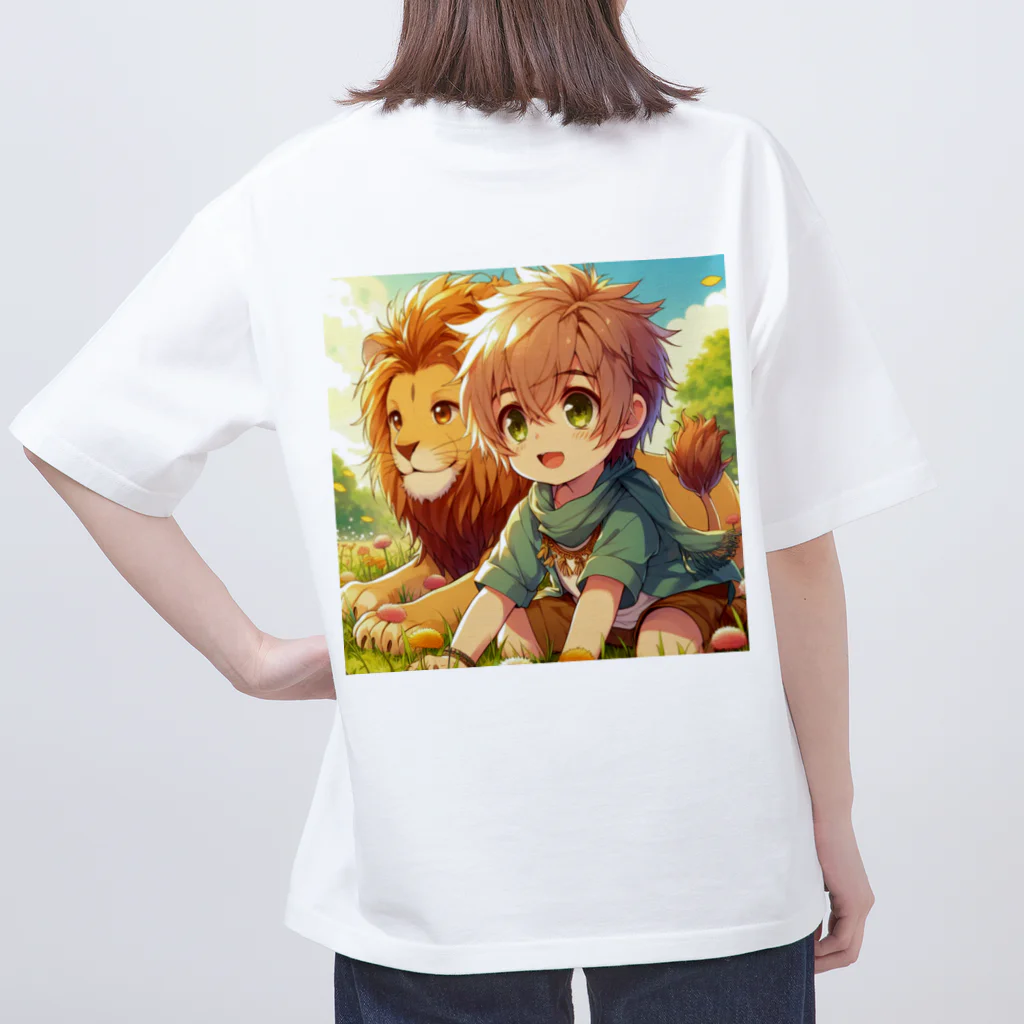 akipoyoのレオとルカ💛 オーバーサイズTシャツ