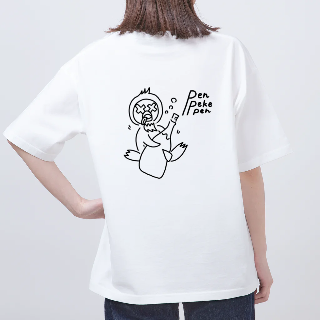 ぺんぺけぺんのペンペケペン オーバーサイズTシャツ