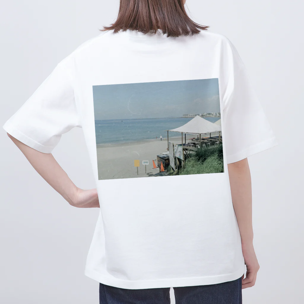 katuwowowのあの日の海 オーバーサイズTシャツ