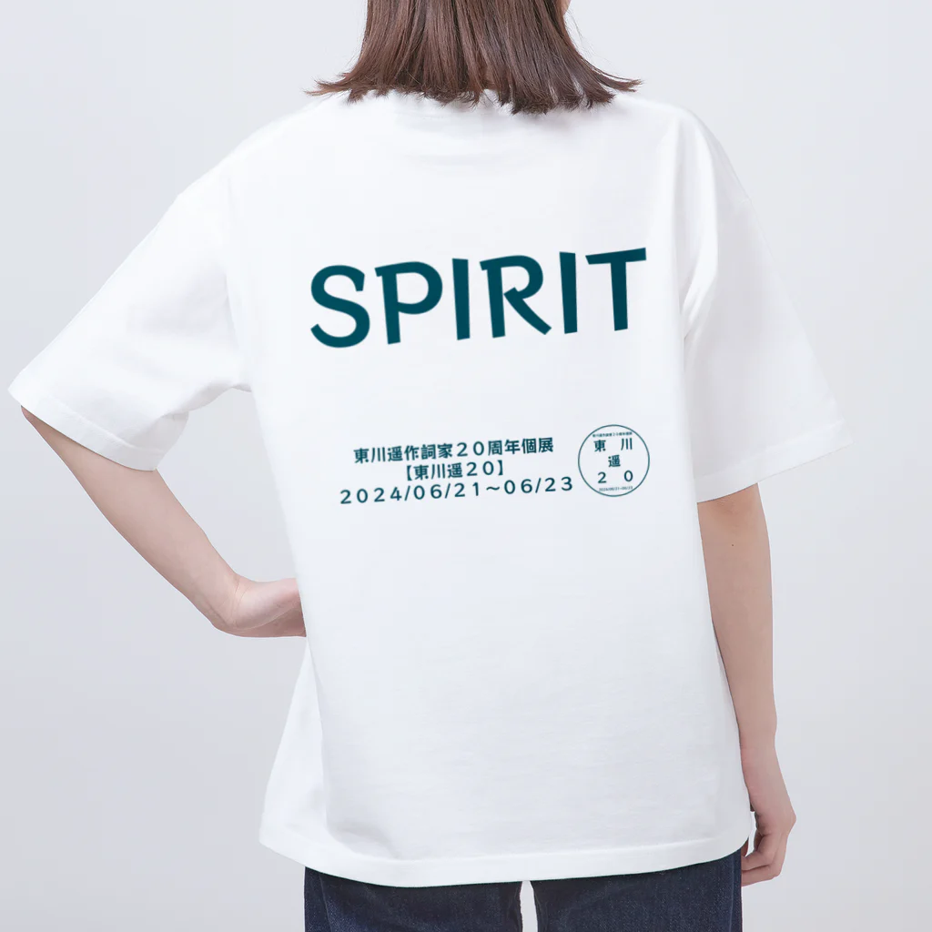 HarukaTogawaの東川遥２０公式グッズ_SPIRIT TITLE Oversized T-Shirt