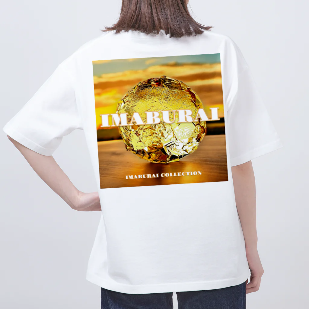 IMABURAIの金箔のボタン オーバーサイズTシャツ