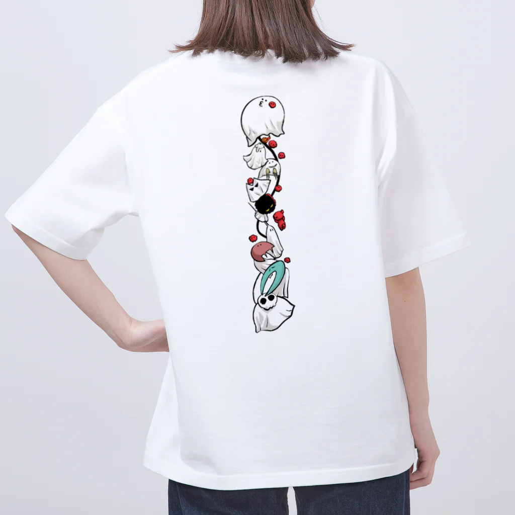 雪駄さんちのゴーストガールズコレクション Oversized T-Shirt