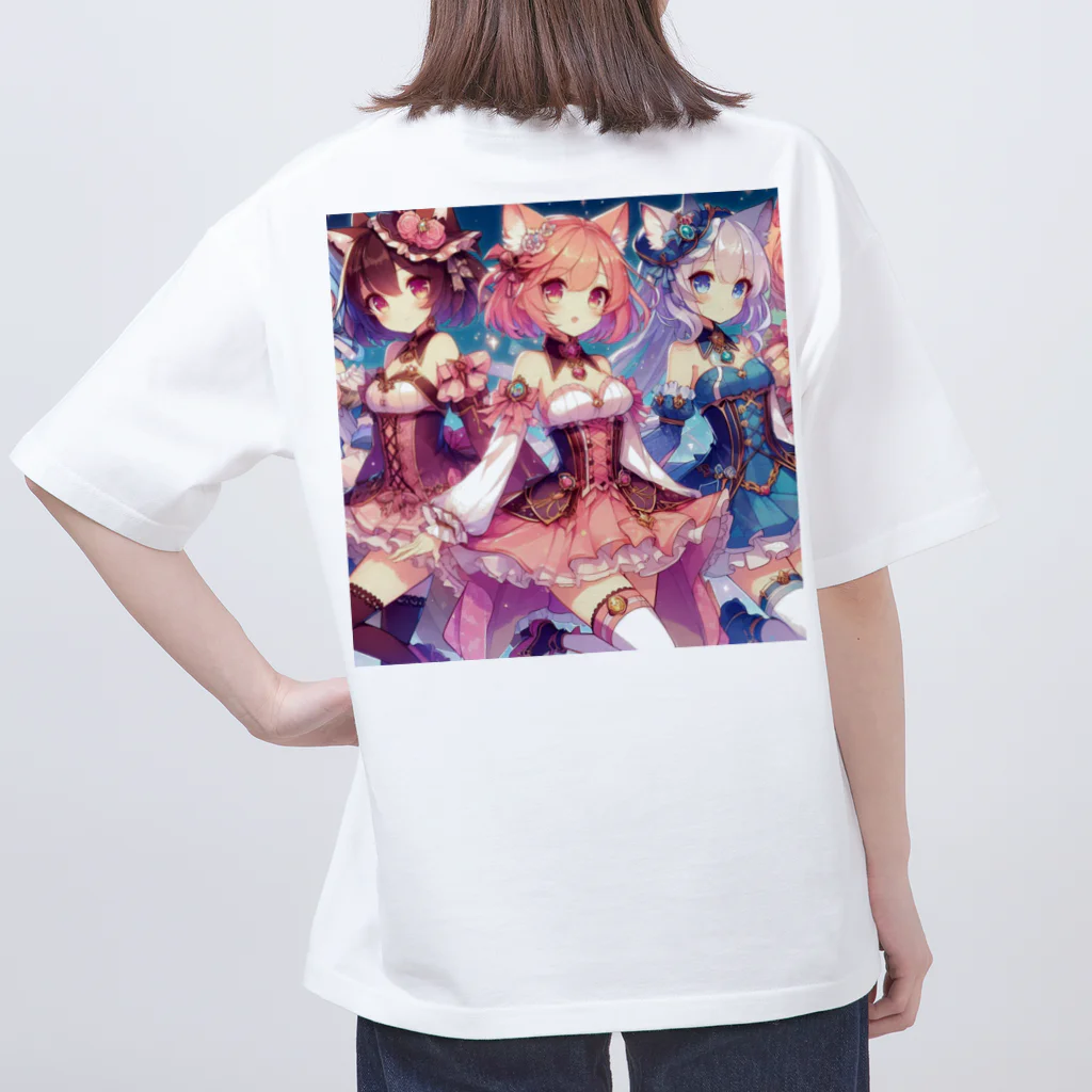 ひろひろショップの魔法少女 Oversized T-Shirt