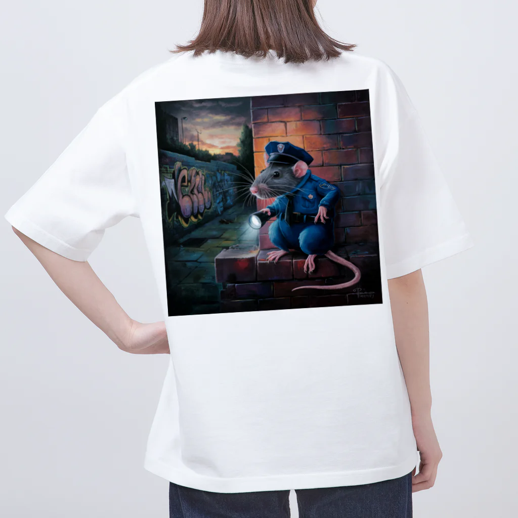 Mi-3のネズミポリス Oversized T-Shirt