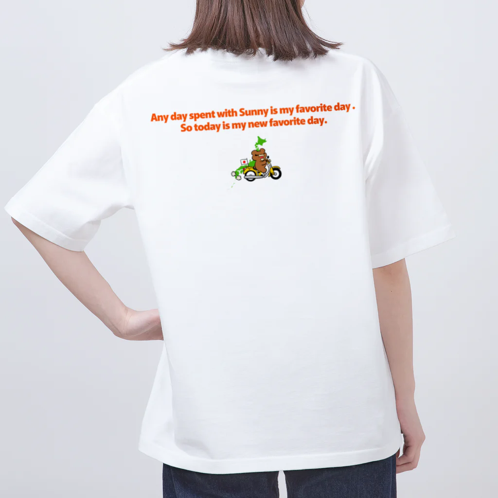 sunkuma_journeyのNO SUNNY NO LIFE Oversized T-Shirt