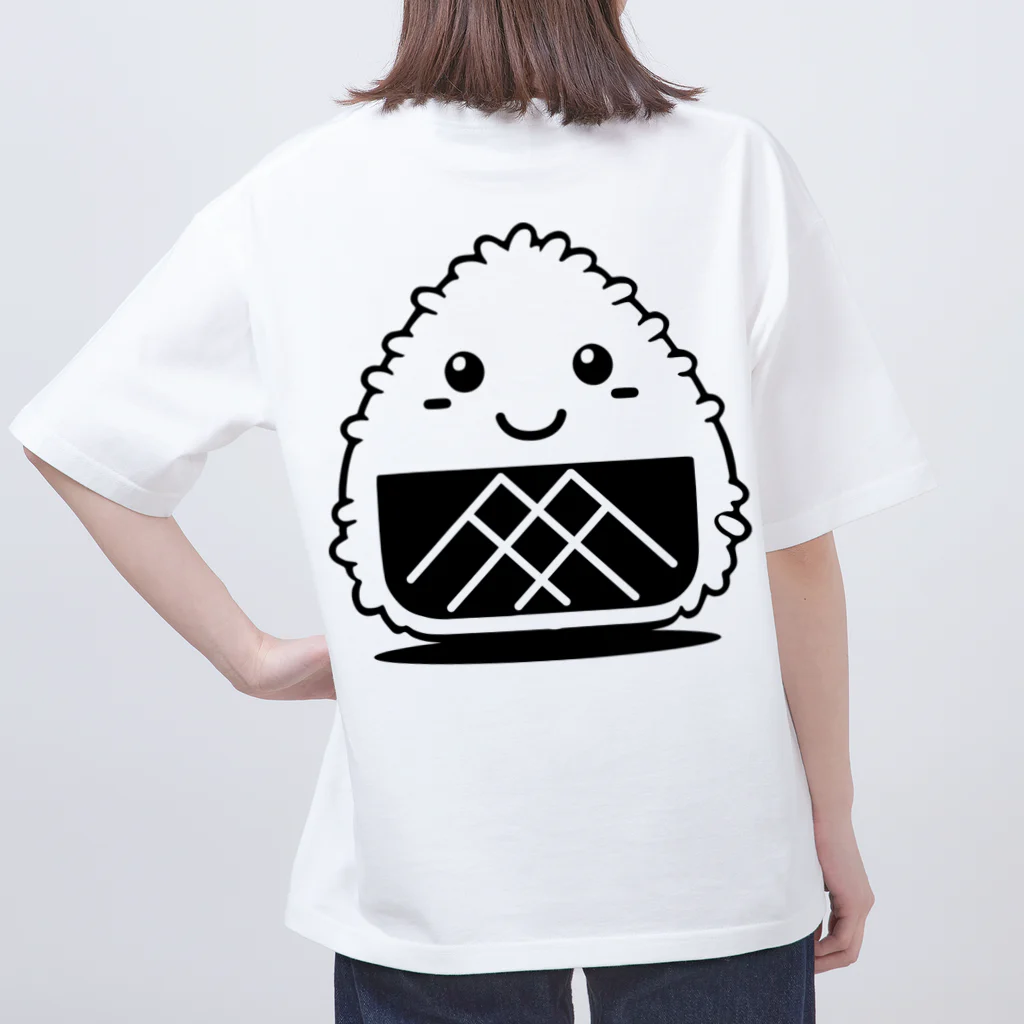 Onigiri-kunのオニギリ君のオーバーサイズTシャツ Oversized T-Shirt