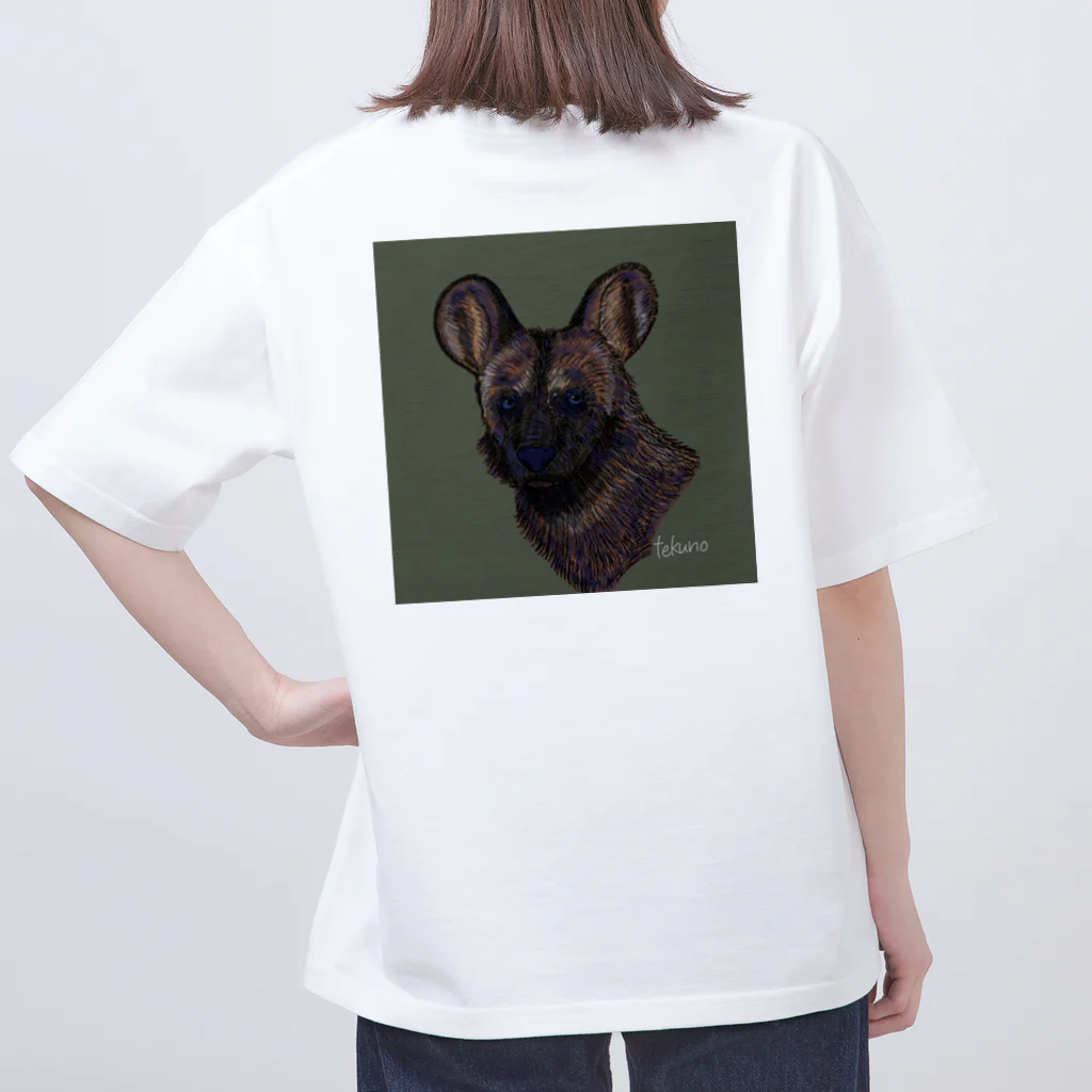 寿てくのの夢の世界のリカオンさん Oversized T-Shirt