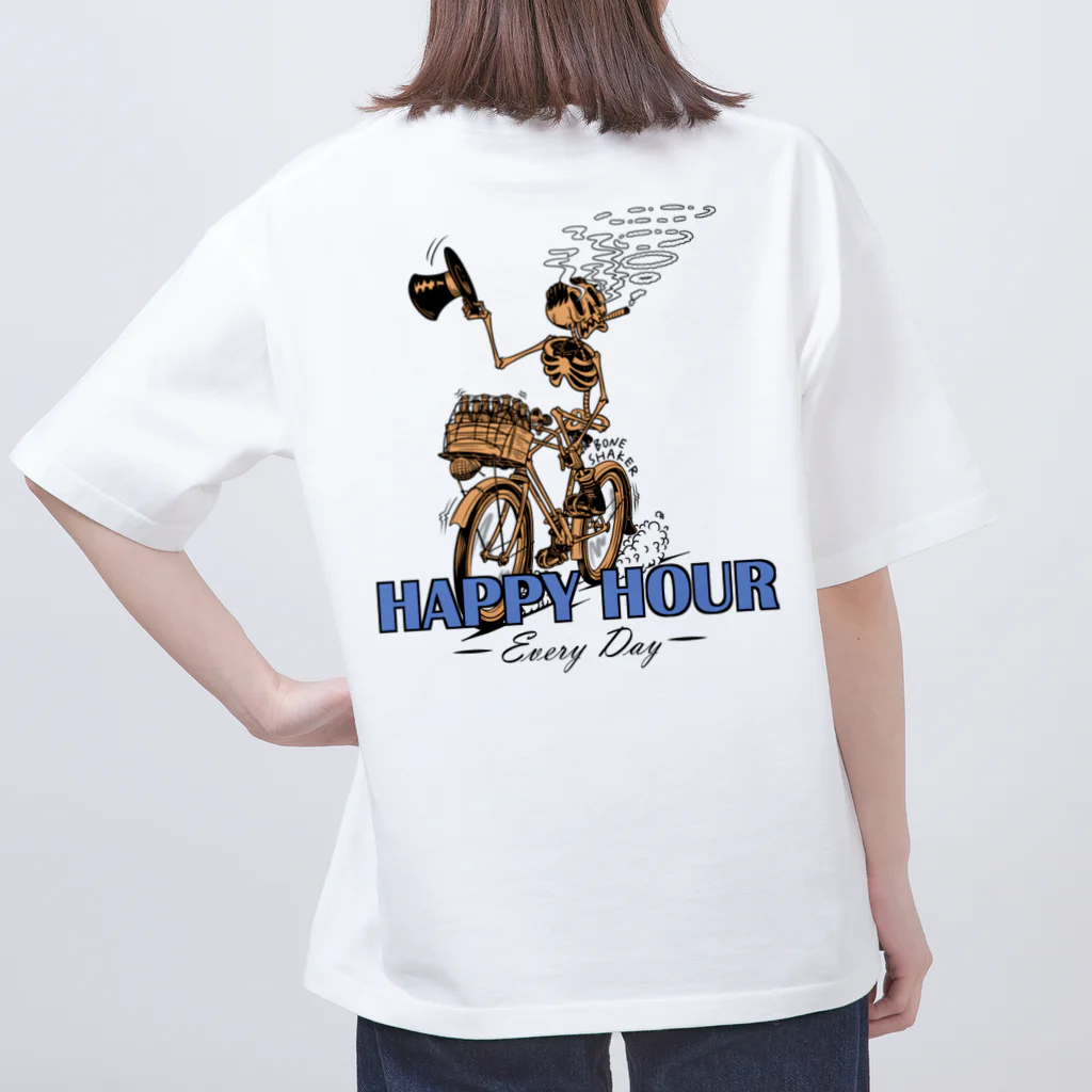 nidan-illustrationの"HAPPY HOUR"(clr) #2 オーバーサイズTシャツ