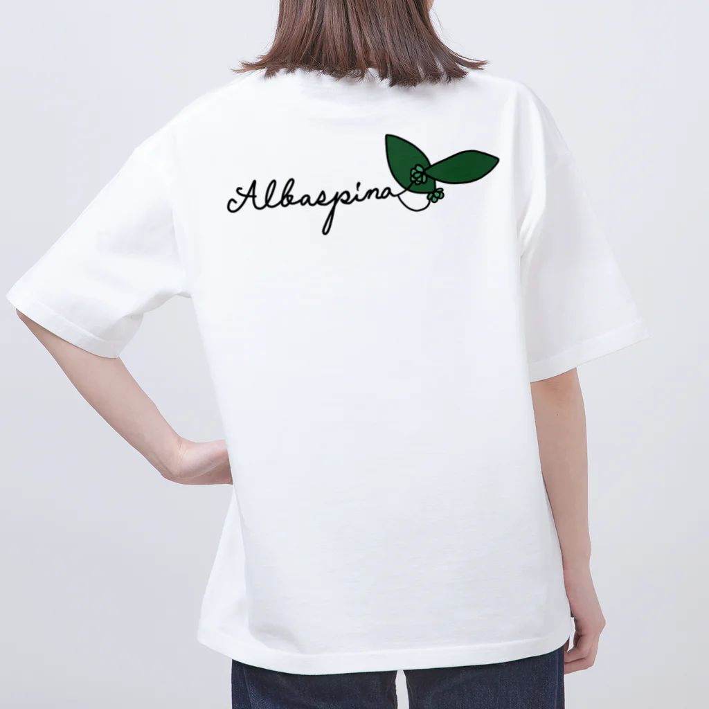 Alba spinaのエケベリア グリーン オーバーサイズTシャツ