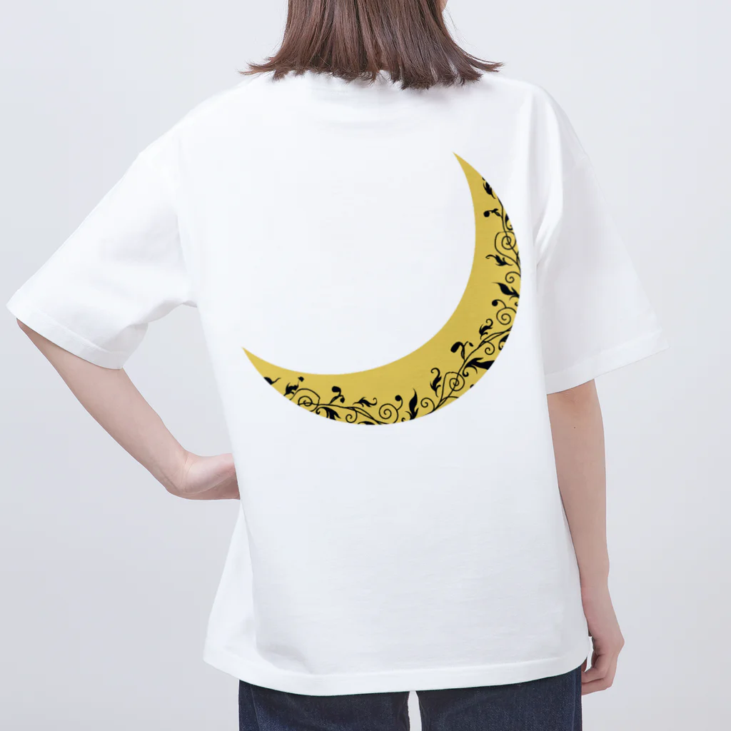 勇気を与えるつきのうた🌝のつきのうたメッセージシャツ Oversized T-Shirt