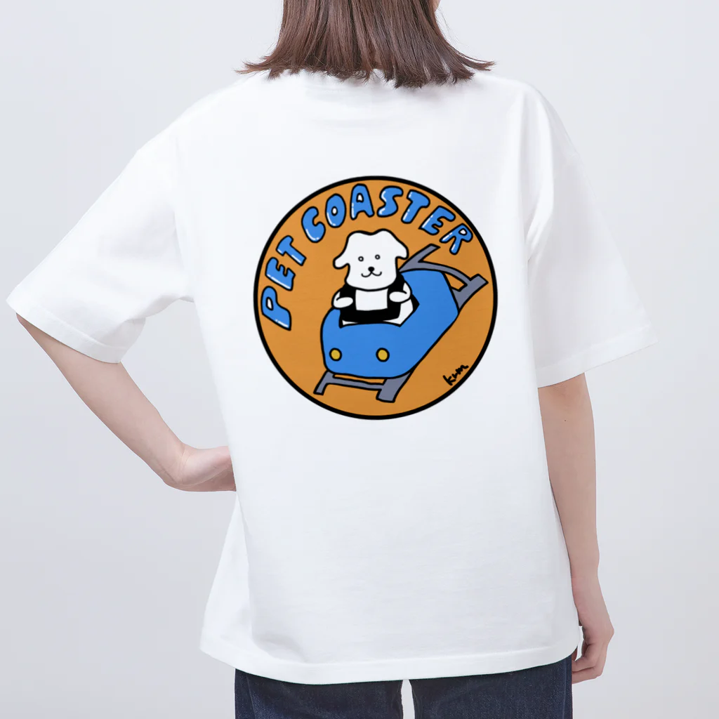 くるまのPET COASTER Oversized T-Shirt