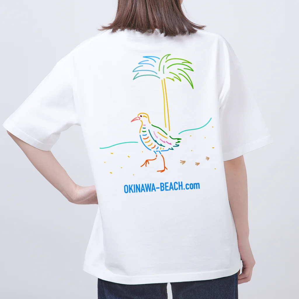 すえいろショップのOKINAWA BEACH オーバーサイズTシャツ