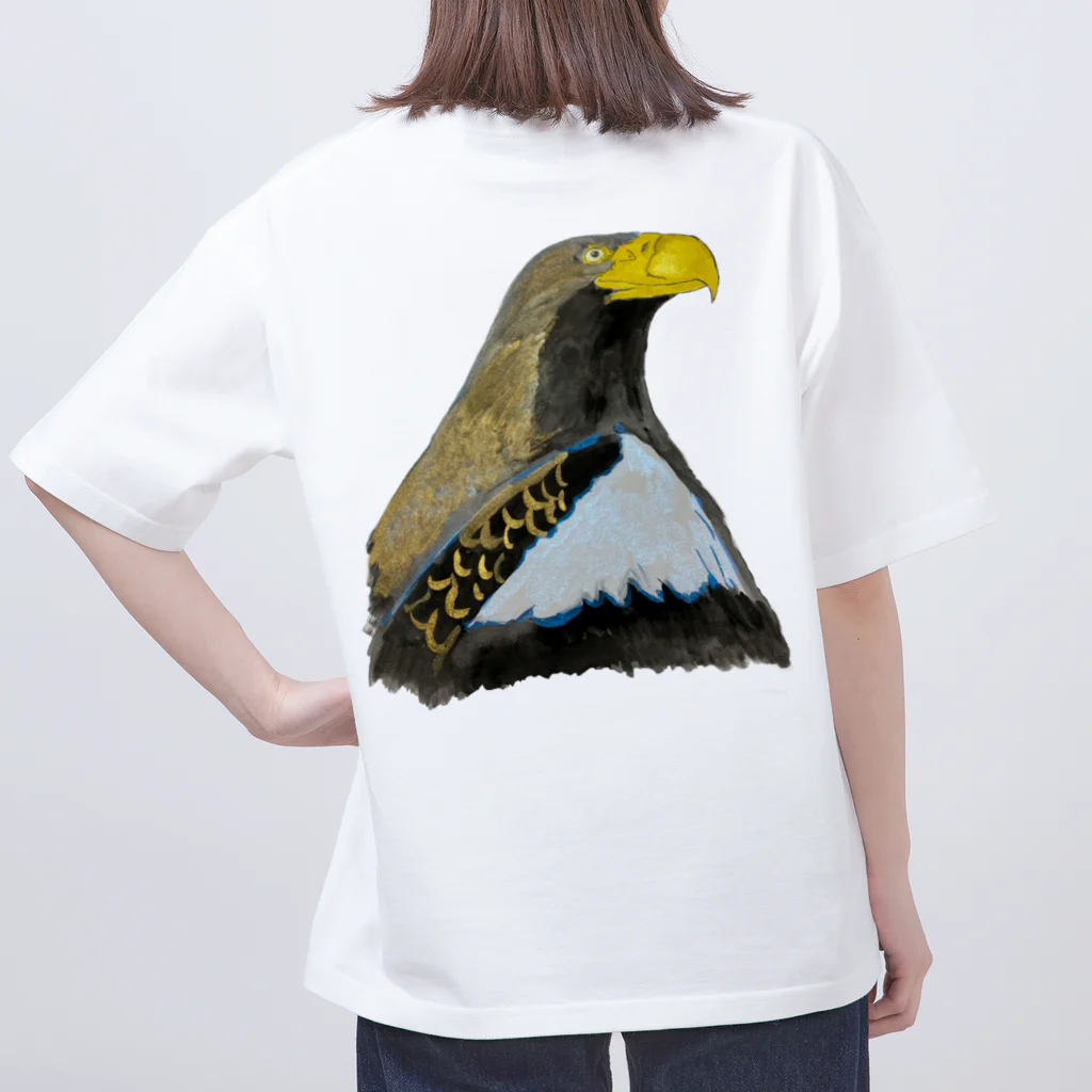 Coshi-Mild-Wildのオオワシ　🦅でござる🪶 オーバーサイズTシャツ