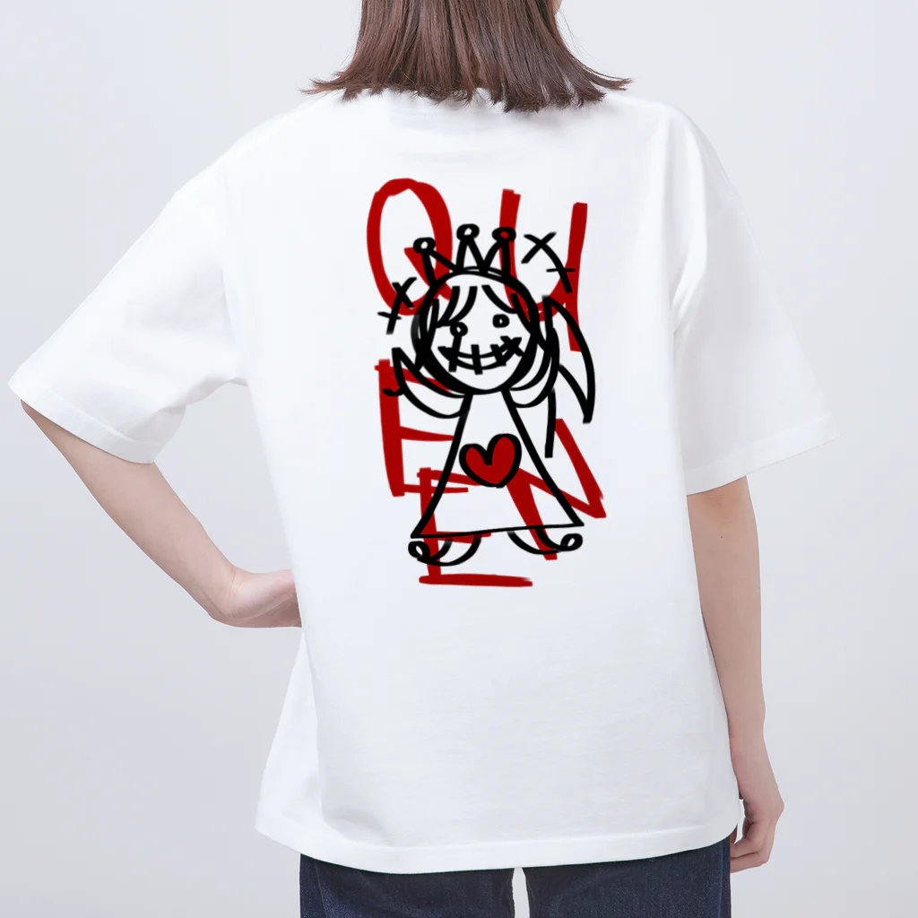 atelier PinoMiのQueen Of Heart♛ Oversized T-Shirt