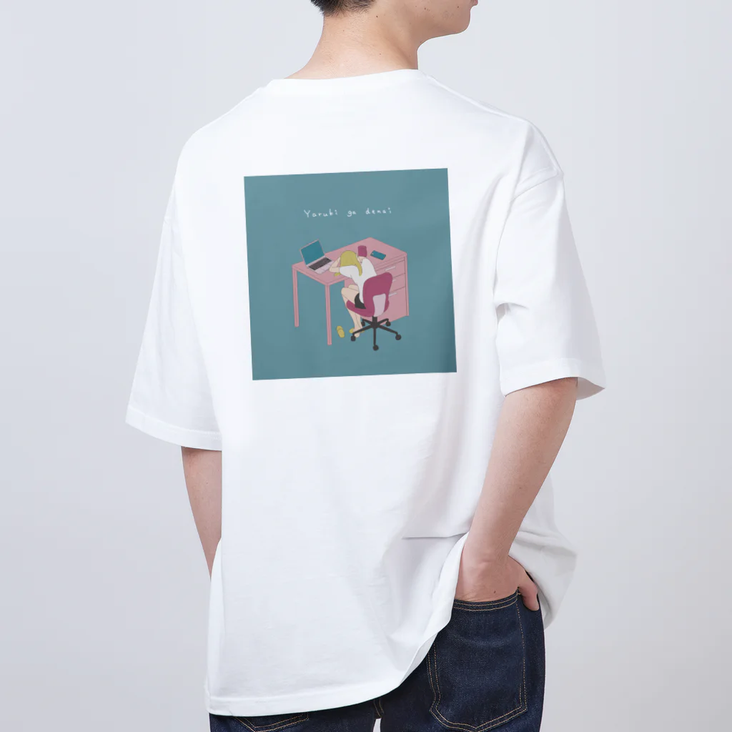 0101010のYaruki ga denai Oversized T-Shirt