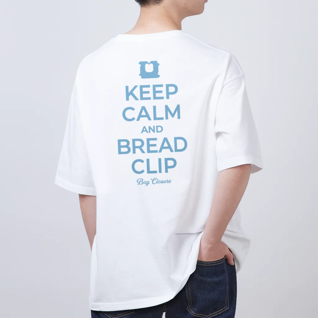 kg_shopの[☆両面] KEEP CALM AND BREAD CLIP [ライトブルー] オーバーサイズTシャツ