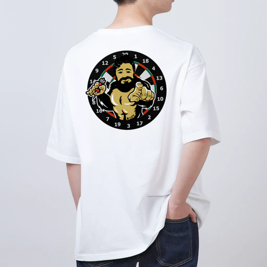 あっパブSHOPのダーツマン Oversized T-Shirt