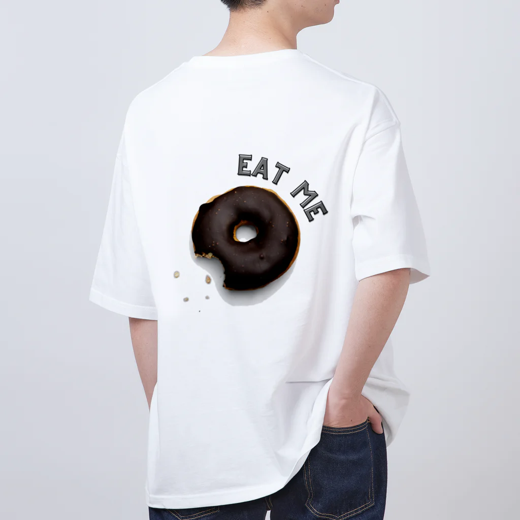 のじのドーナツショップの私を食べて❤ オーバーサイズTシャツ