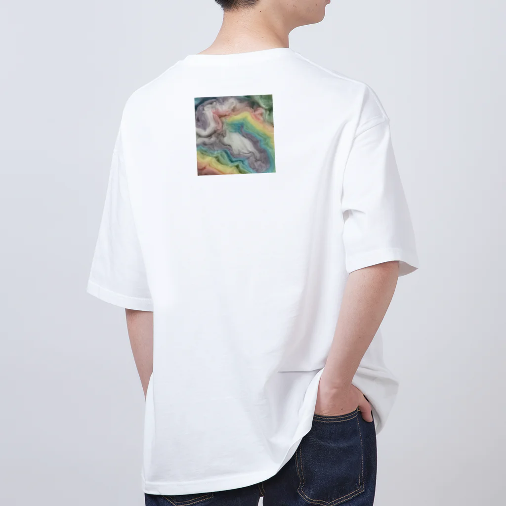 あゆのしおやきのわたあめ オーバーサイズTシャツ