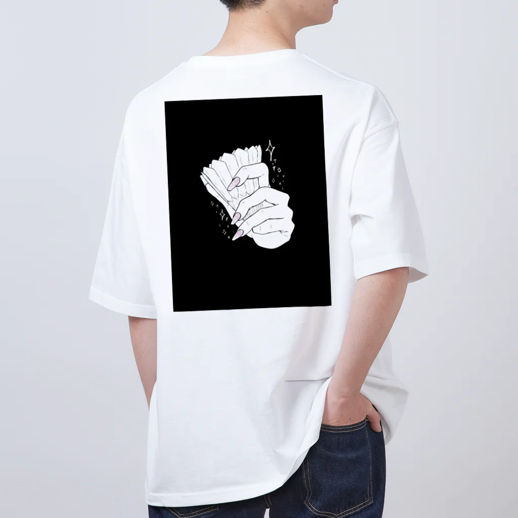 K-SMILEのネイルバドミントンハンド Oversized T-Shirt